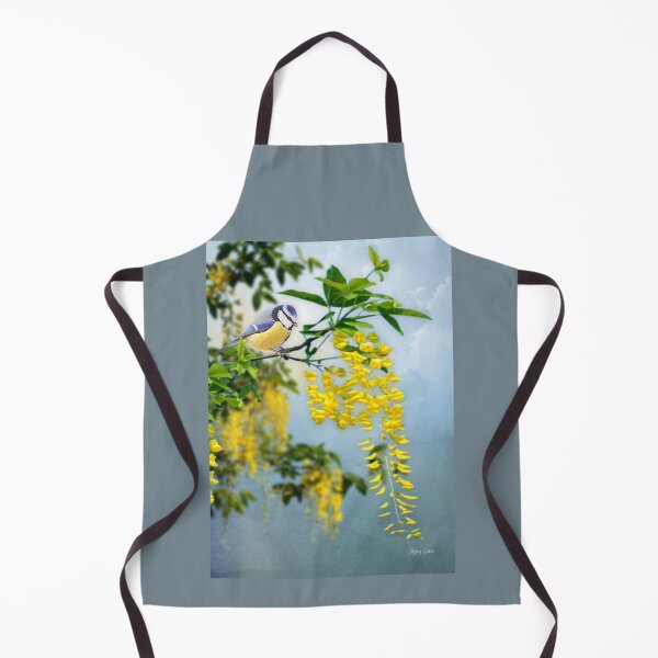 Item preview, Blue Tit on Laburnum designed and sold by MoragBates.