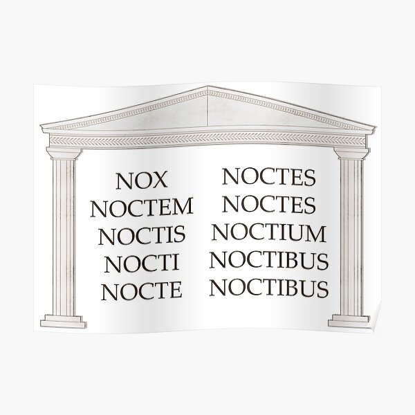 Nox Latin Declension