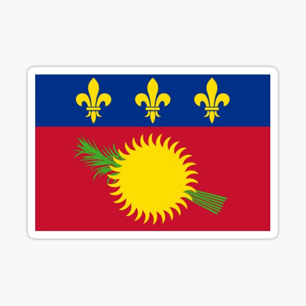 Guadeloupe Sticker