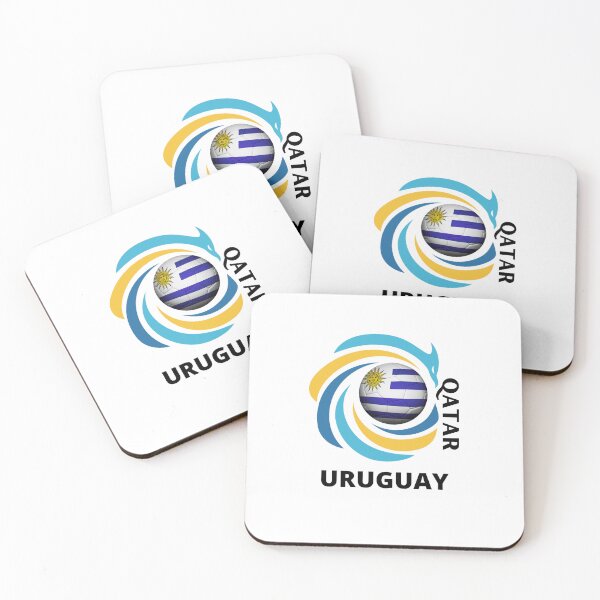 Item preview, Qatar Football soccer team Uruguay  designed and sold by DesignsbyMona.
