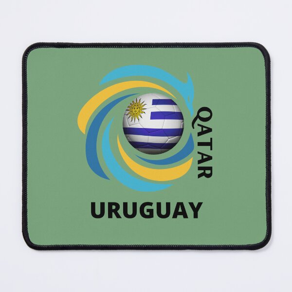 Item preview, Qatar Football soccer team Uruguay designed and sold by DesignsbyMona.