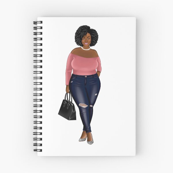 Item preview, Fashion lady, lady boss, curvy girl stickers, plus size woman designed and sold by gabrielakrall.