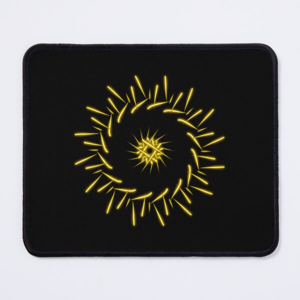 Item preview, Supernova yellow star, abstract art designed and sold by Meo Design.
