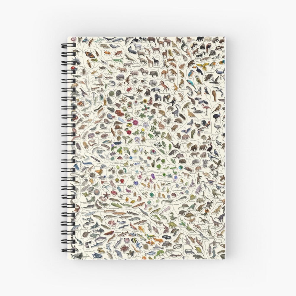Item preview, Spiral Notebook designed and sold by EvolutionPoster.