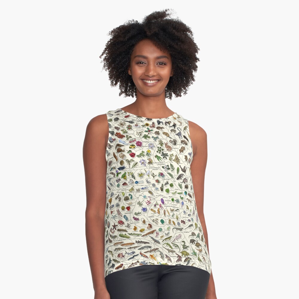 Item preview, Sleeveless Top designed and sold by EvolutionPoster.