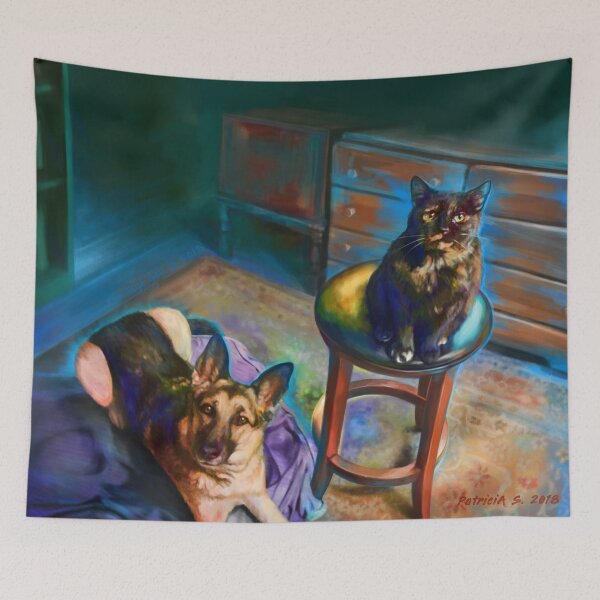 Item preview, Sasha and Jazzman designed and sold by Patricia Sobral.