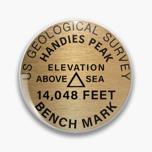 Item preview, Handies Peak Colorado 14er Summit Marker designed and sold by letourneau41.
