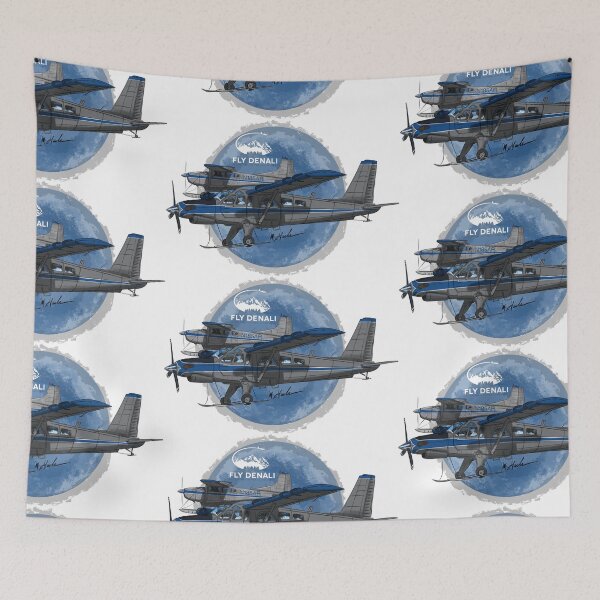Item preview, Fly Denali formation flight beaver cessna designed and sold by Michael Garber.