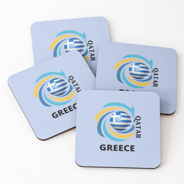Item preview, Qatar Football soccer team Greece designed and sold by DesignsbyMona.