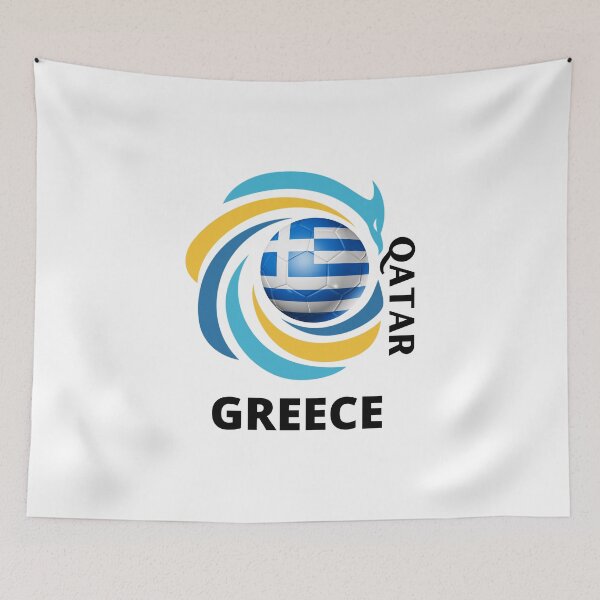 Item preview, Qatar Football soccer team Greece designed and sold by DesignsbyMona.