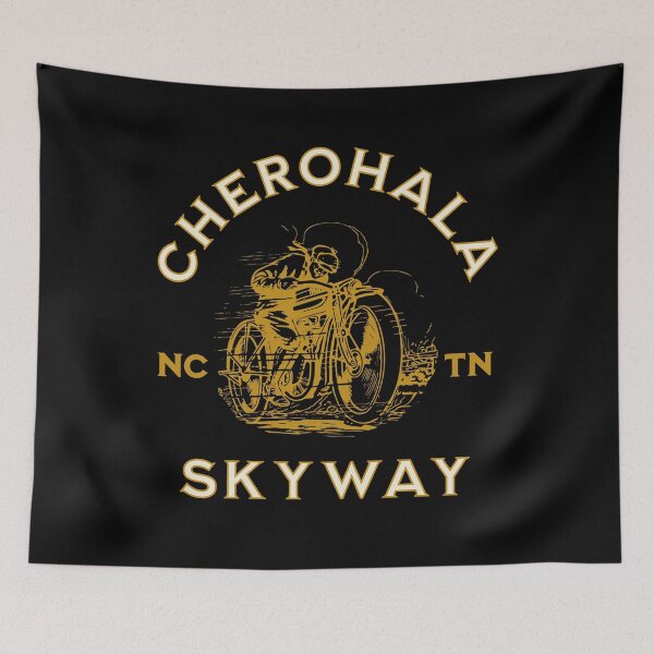 Item preview, Cherohala Skyway North Carolina Tennessee Motorcycle designed and sold by hobrath.