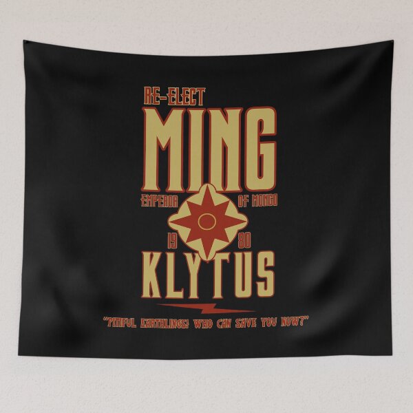 Item preview, Re-Elect Ming The Merciless in 1980 designed and sold by TeeArcade84.