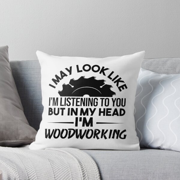 Item preview, In My Head I'm Woodworking designed and sold by KeekStudio.