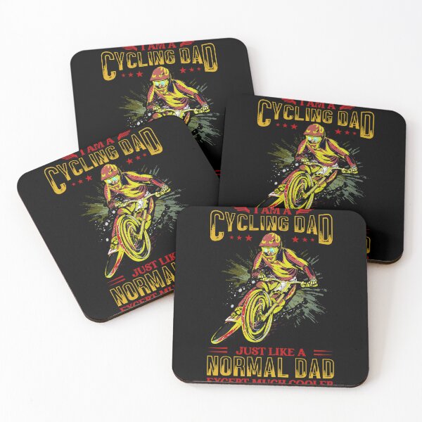 Item preview, I am a Cycling Dad Just like Normal Dad Except Much Cooler Essential Gifts mom, dad, Design Happy Apparel Essential Inspiration Joy Mood designed and sold by DesignByHeartUK.