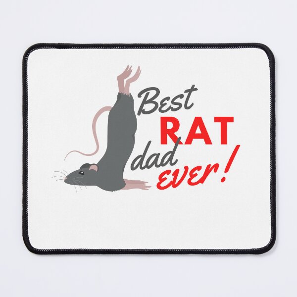 Item preview, Best rat dad ever - Simple and funny design for rat lovers designed and sold by OpenCloset.