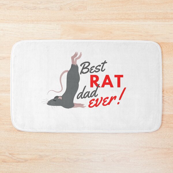Item preview, Best rat dad ever - Simple and funny design for rat lovers designed and sold by OpenCloset.