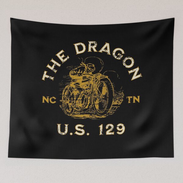 Item preview, The Dragon Tennessee North Carolina US 129 Distressed designed and sold by hobrath.