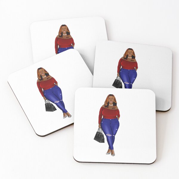 Item preview, Fashion lady, lady boss, curvy girl stickers, plus size woman designed and sold by gabrielakrall.
