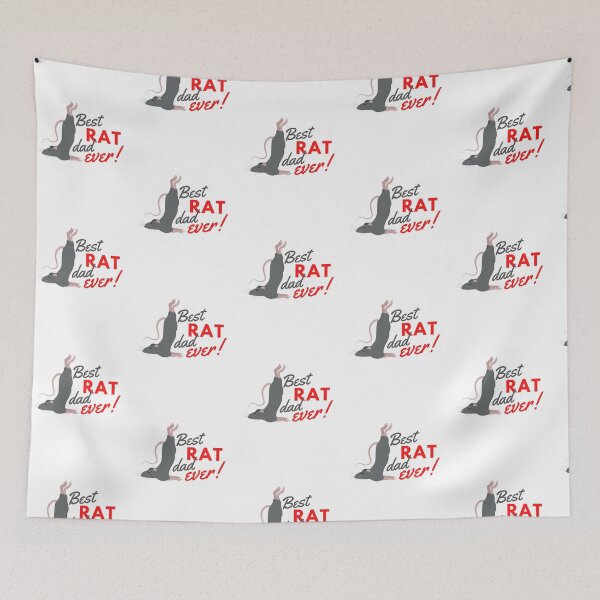 Item preview, Best rat dad ever - Simple and funny design for rat lovers designed and sold by OpenCloset.