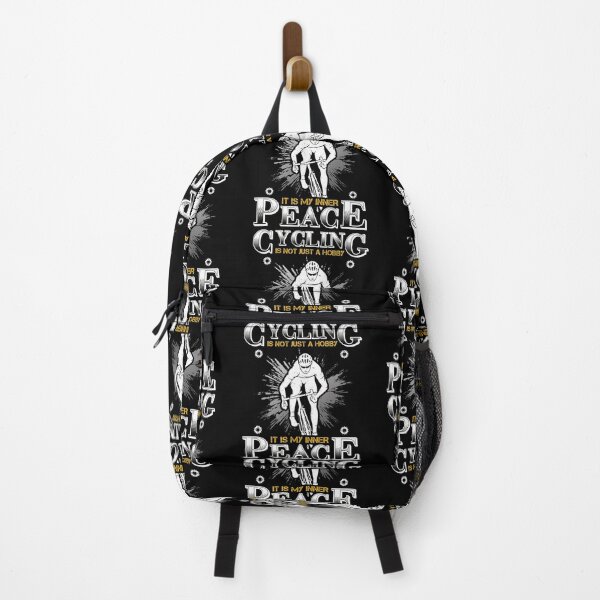 Artikelvorschau, Cycling is not just a hobby it is my inner peace Essential Gifts mom, dad, Design Happy Apparel Essential Inspiration Joy Mood entworfen und verkauft von DesignByHeartUK.