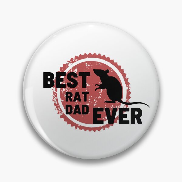 Item preview, Best rat dad ever - Simple and funny design for rat lovers designed and sold by OpenCloset.
