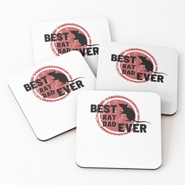 Item preview, Best rat dad ever - Simple and funny design for rat lovers designed and sold by OpenCloset.
