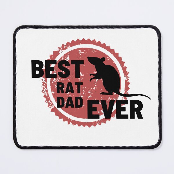 Item preview, Best rat dad ever - Simple and funny design for rat lovers designed and sold by OpenCloset.