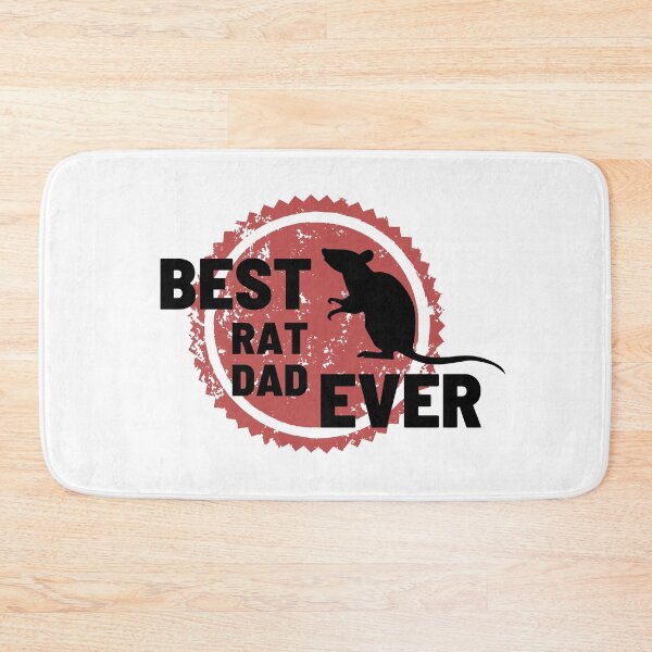 Item preview, Best rat dad ever - Simple and funny design for rat lovers designed and sold by OpenCloset.
