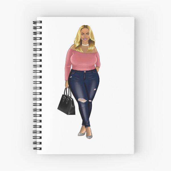 Item preview, Fashion lady, lady boss, curvy girl stickers, plus size woman designed and sold by gabrielakrall.