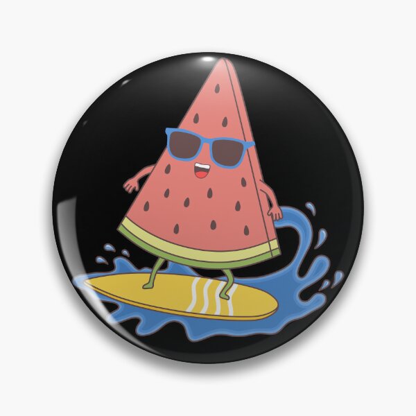 Item preview, Cool Watermelon Slice Surfing designed and sold by ttttee.