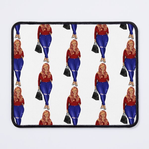 Item preview, Fashion lady, lady boss, curvy girl stickers, plus size woman designed and sold by gabrielakrall.