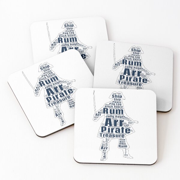 Item preview, Pirate Words in a Pirate Shape designed and sold by Mterry1202.