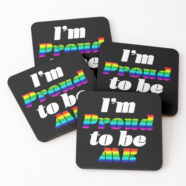 Item preview, I'm Proud to be Me (Rainbow) designed and sold by KMGraphics99.