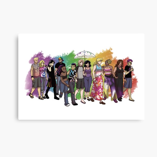KDL Pride 2022 Canvas Print