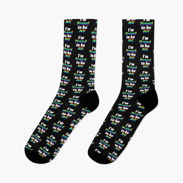 Item preview, I'm Proud to be Me (Rainbow) designed and sold by KMGraphics99.
