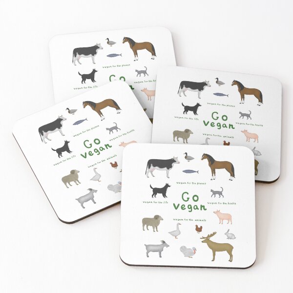 Item preview, go vegan for animals designed and sold by Jumty13.