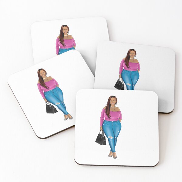 Item preview, Fashion lady, lady boss, curvy girl stickers, plus size woman designed and sold by gabrielakrall.