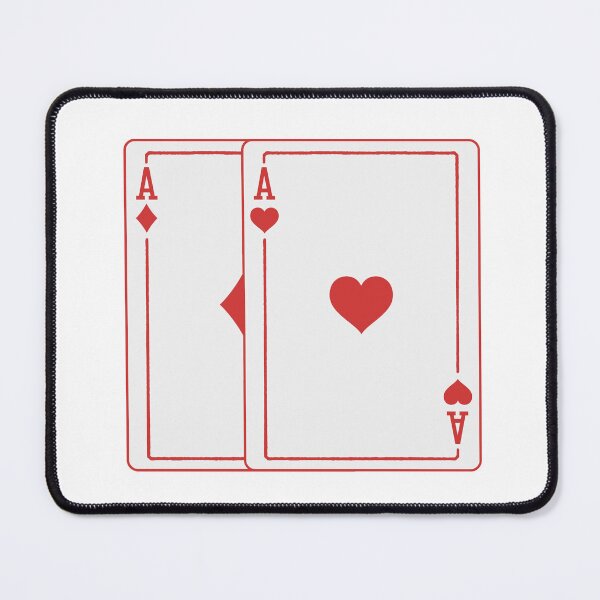 Item preview, Pocket Aces (Red) designed and sold by the-two-store.