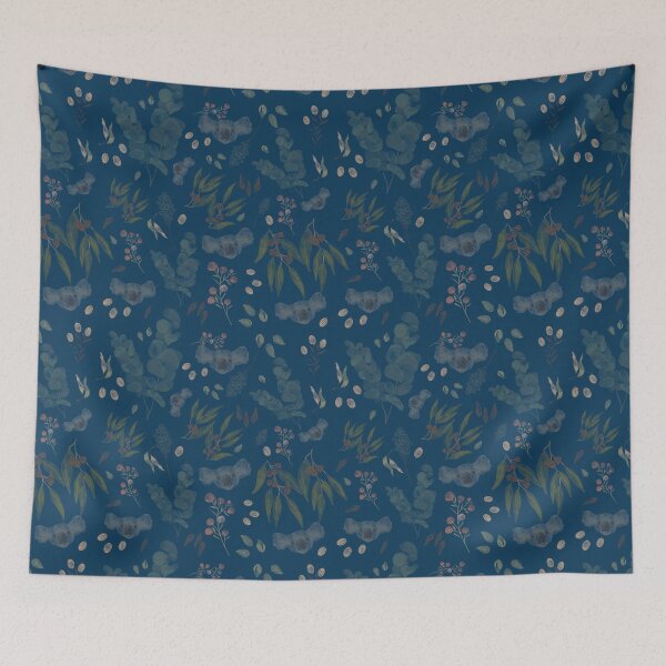 Item preview, Cuddly Koala Bear - teal designed and sold by ClaireyGee.