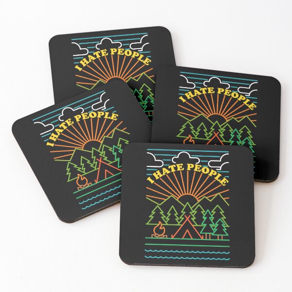 Item preview, I Hate People - Camping Introvert designed and sold by sachpica.