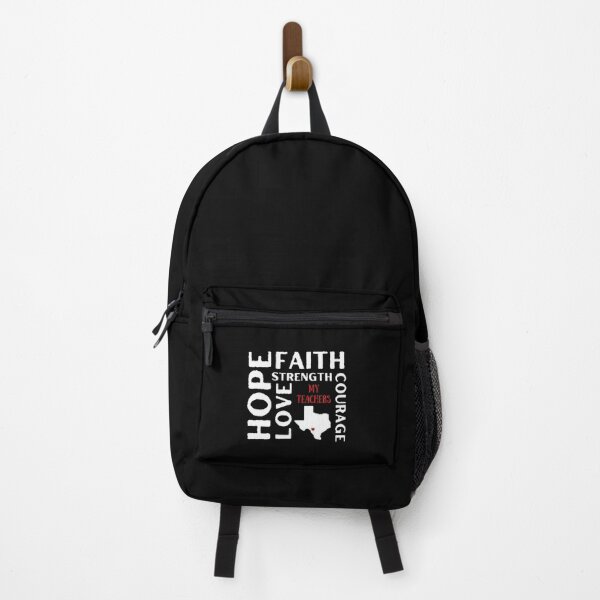 Item preview, Hope Faith Love Strength Courage The Best Teacher Red My Teachers Design designed and sold by BestTeacher.