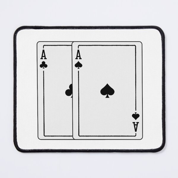 Item preview, Pocket Aces (Black) designed and sold by the-two-store.