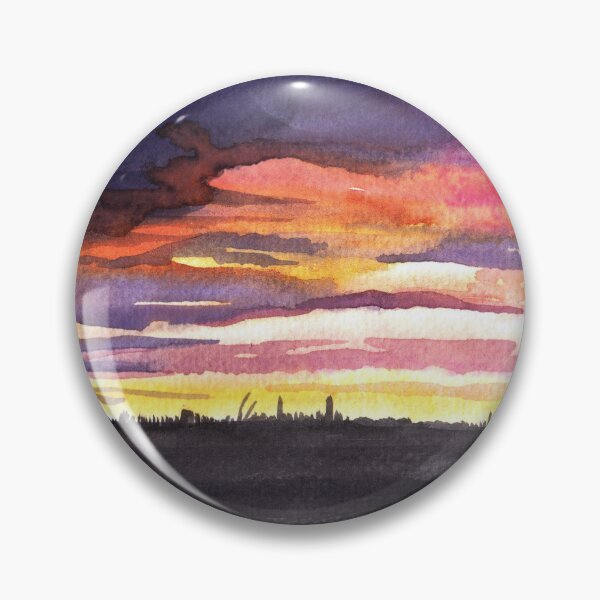 Item preview, Watercolor_Sunset_1 designed and sold by IskraArtist.