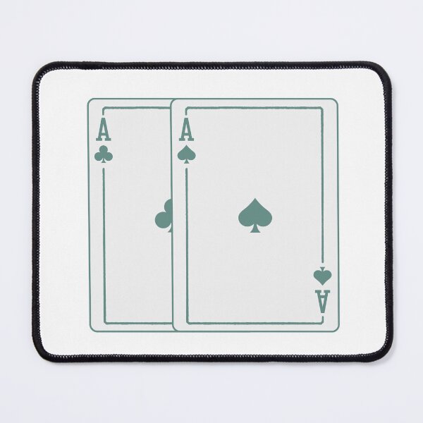Item preview, Pocket Aces (Blue) designed and sold by the-two-store.