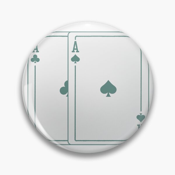 Item preview, Pocket Aces (Blue) designed and sold by the-two-store.