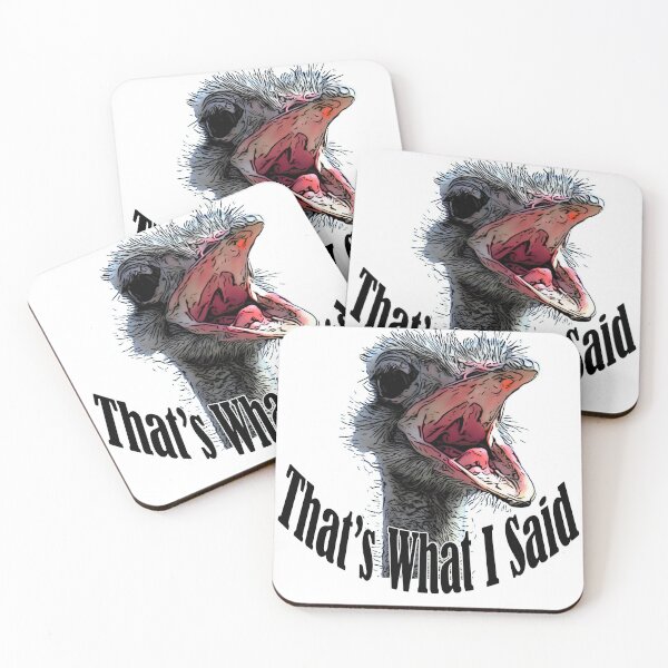 Item preview, That's What I Said Ostrich  designed and sold by Janette  Kimbrough.
