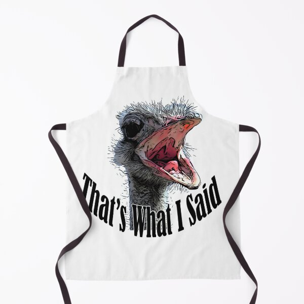 Item preview, That's What I Said Ostrich designed and sold by Janette Kimbrough.