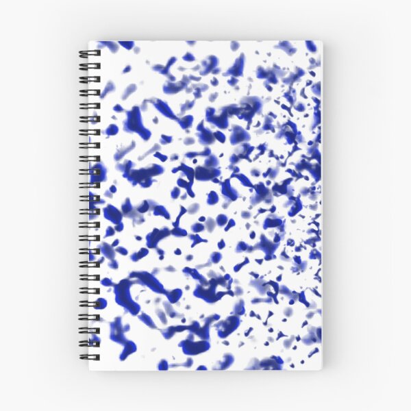 Item preview, Paint Spatter Blue designed and sold by blakcirclegirl.