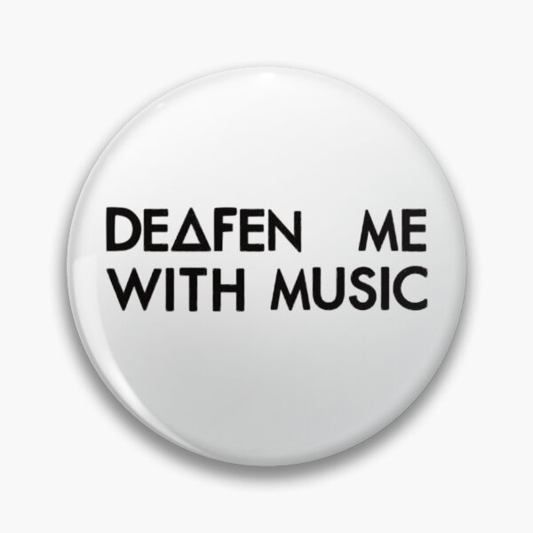 Item preview, Deafen me with music (black) designed and sold by nynkuhhz.
