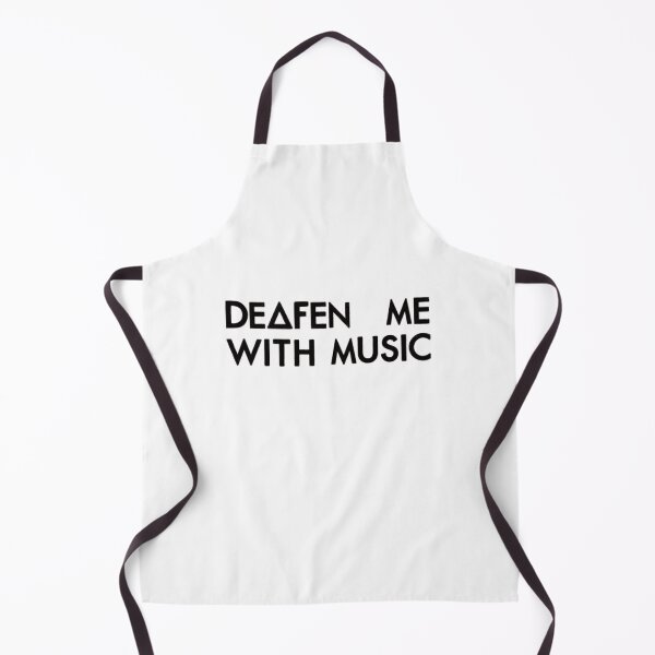 Item preview, Deafen me with music (black) designed and sold by nynkuhhz.